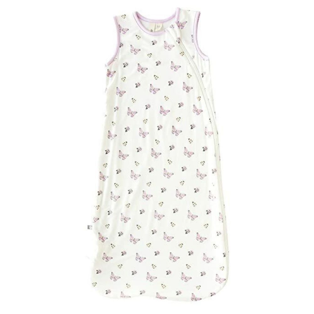 Kyte BABY bamboo sleeping sack flutter butterflies print baby toddler girl fairy